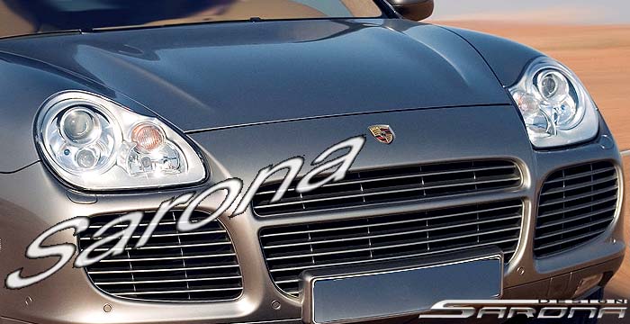 Custom Porsche Cayenne Hood  SUV/SAV/Crossover (2002 - 2010) - $890.00 (Manufacturer Sarona, Part #PR-003-HD)